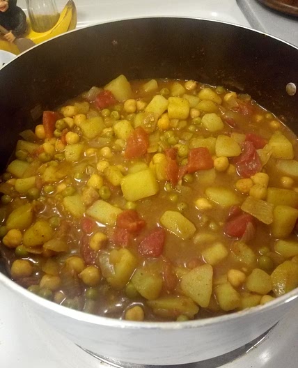 Spicy Vegan Potato Curry