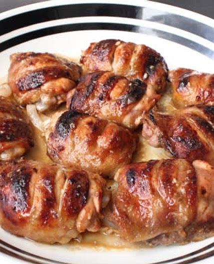 Deez Sweet Hot Mustard Chicken Thighs 