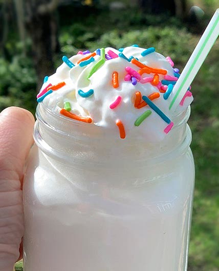 Keto Birthday Cake Protein Shake
