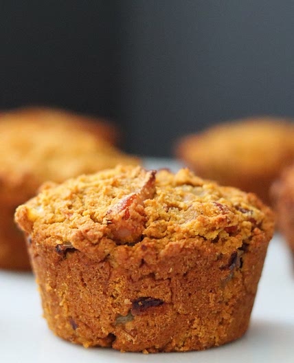 Sweet Potato and Bacon Muffins