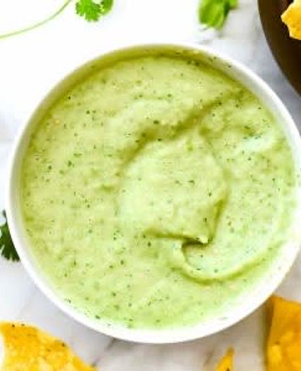 Creamy Avocado Salsa Verde