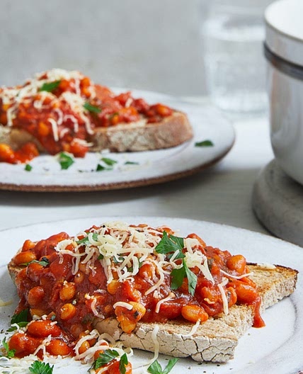 Home-made Baked Beans on Toast