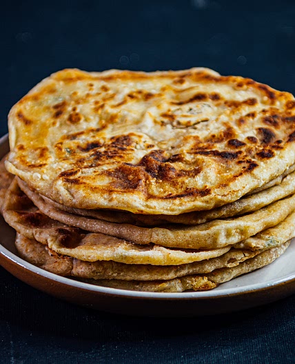 Aloo Paratha With Spiced Potato Filling Recipe