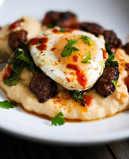 Polenta Eggs
