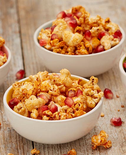 Piri-piri pomegranate popcorn - Change4Life