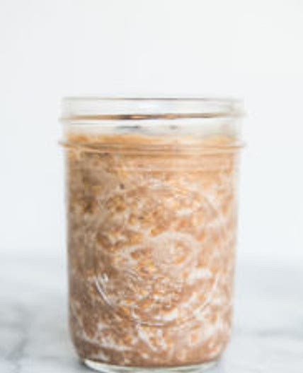 Chocolate Peanut Butter Overnight Oats