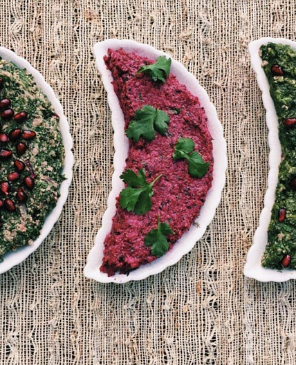 Vegetable Pâté with Walnut and Garlic (Pkhali)