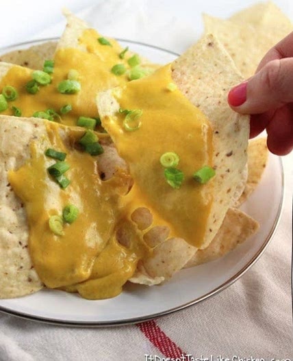 Melty Stretchy Gooey Vegan Nacho Cheese - It Doesn't Taste Like Chicken