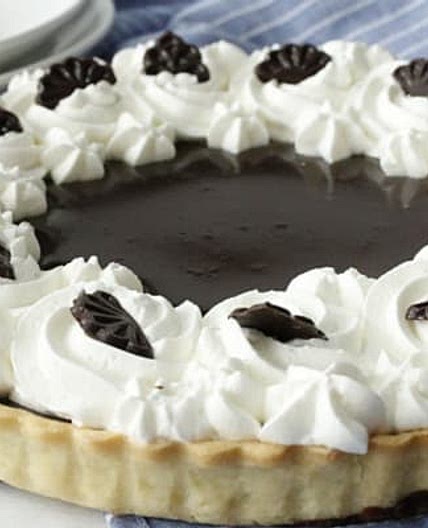 Dark Chocolate Ganache Tart