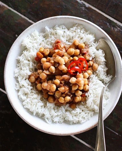 Tomato Chickpea Stew