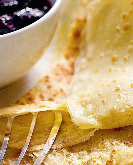 Blueberry and Honey Pancakes