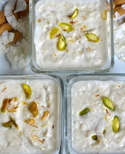 Vegan Rice Kheer, Payasam - Manjula's Kitchen