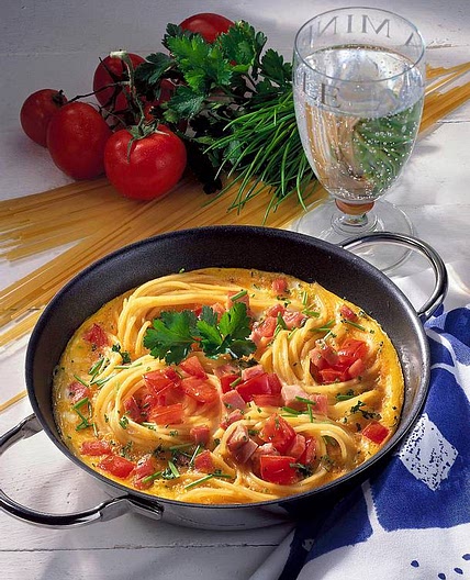 Spaghetti-Omelett