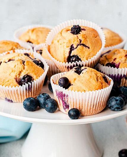 Classic Blueberry Muffins (Blaubeer-Muffins)