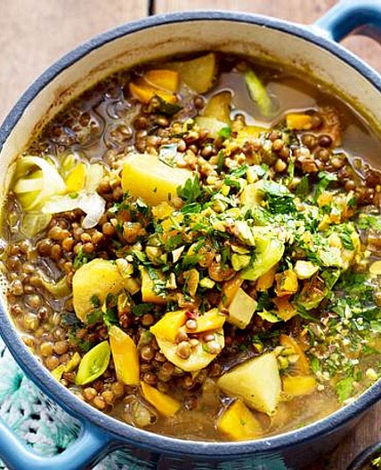 Linsensuppe „Bollywood“