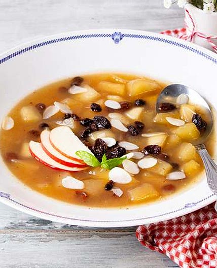 Klassische Apfelsuppe