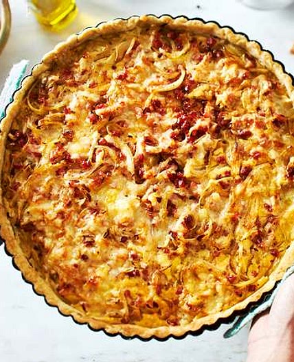 Quiche Alsacienne „Zwiebel-Speck-Liebe“