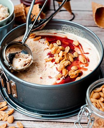 Peanut-Butter & Jelly-Eis