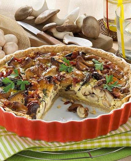 Pilz-Quiche
