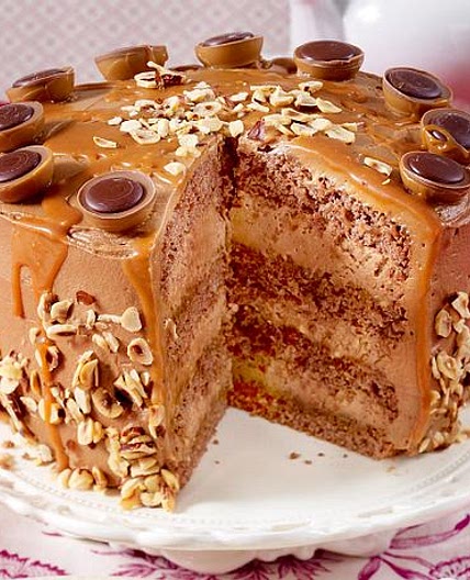 Nougat-Toffee-Torte