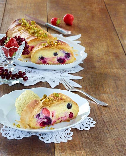 Roter Bayern-Strudel