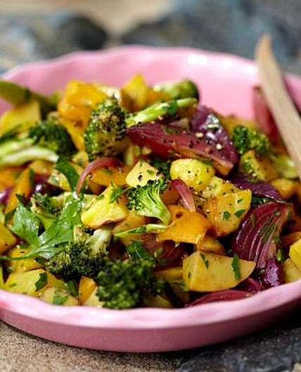Gegrillter Gemüse-Salat