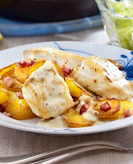 Hamburger Pannfisch mit Bratkartoffeln