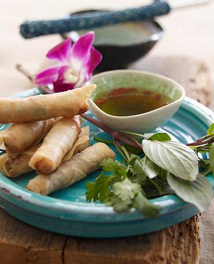 Vietnam: Cha Gio Frühlingsrollen mit Dip