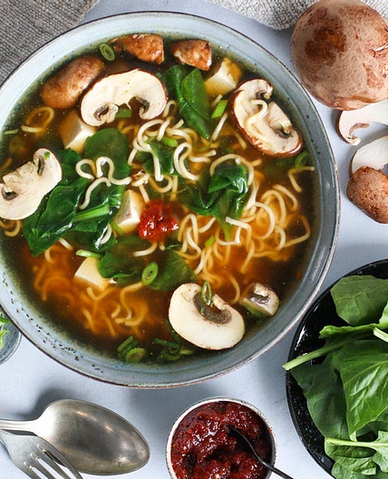 Glorified Miso Soup (Ramen To-Go)