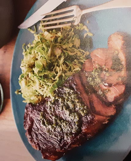 Pan-Seared Steaks with Chimichurri