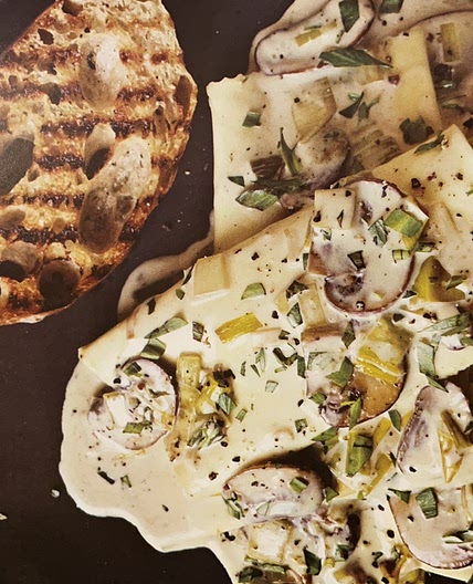 Mushroom and Leek Pasta