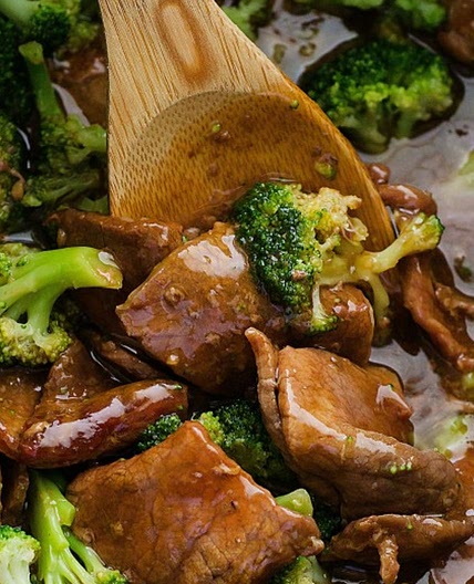 Bœuf et brocoli dans la mijoteuse