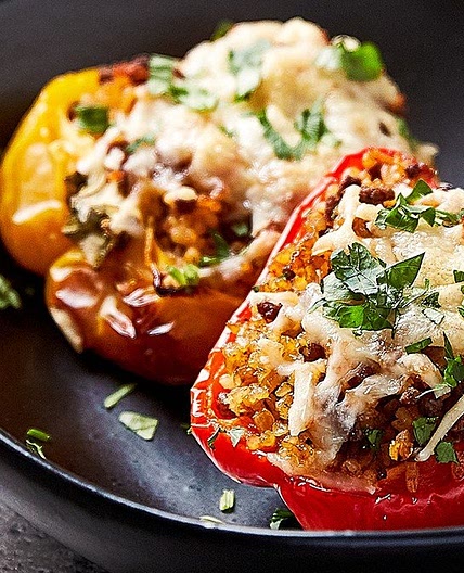 Stuffed Peppers With Beef Mince & Bulgur Wheat | Mood-Boosting Foods | MYPROTEIN™