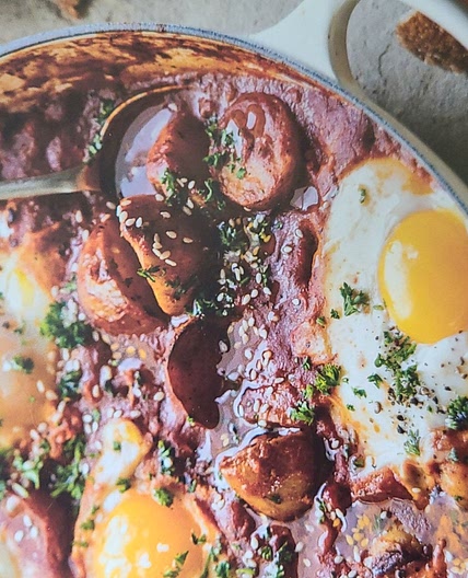 Spicy Potato Shakshuka