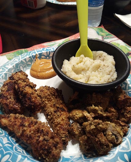 Jalapeno cheddar air fried chicken