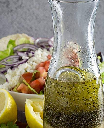 Greek Salad & Dressing