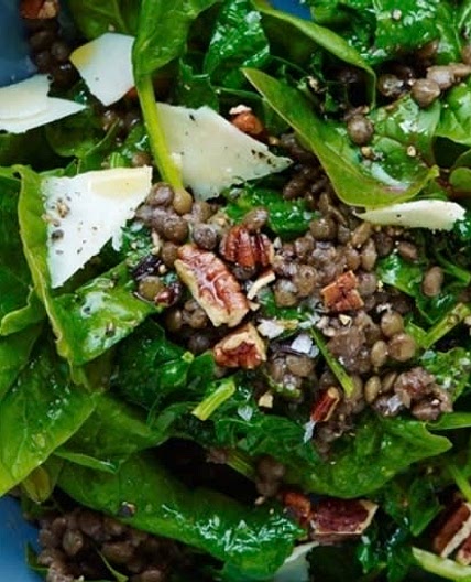 Lebanese Lentil Salad / سلطة العدس 