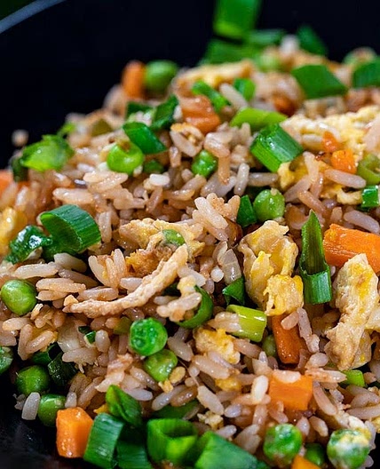 Easy egg fried rice