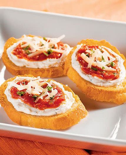 Savory Cheese Crustini