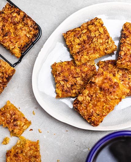 Carrot flapjack