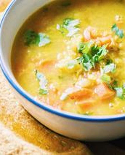 Spiced Red Lentil & Carrot Soup (Vegan, Gluten-Free)