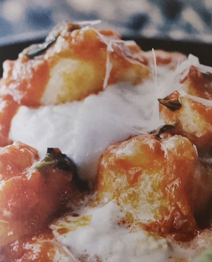 Ricotta Gnocchi with Heirloom Tomato Sauce