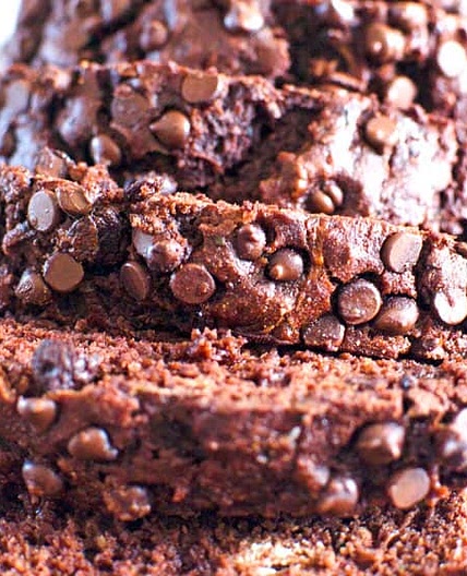 Healthy Chocolate Zucchini Bread