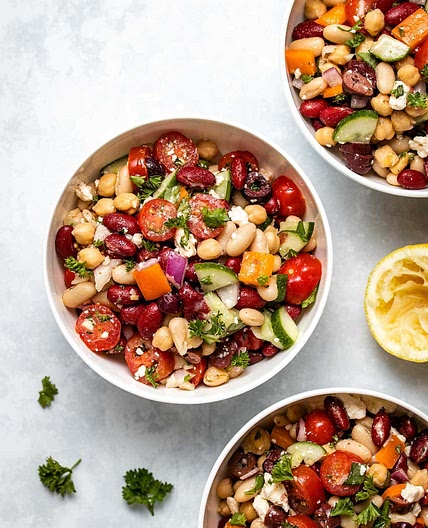 Mediterranean Bean Salad
