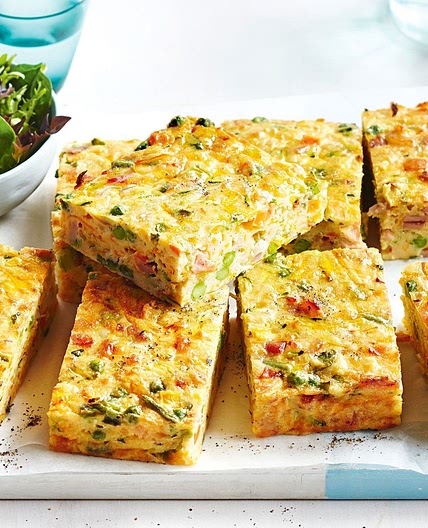 Freezable zucchini slice