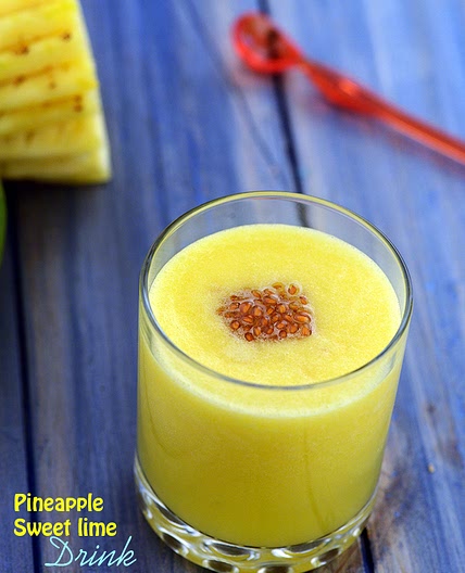 Pineapple Sweet Lime Drink