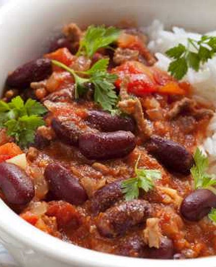 Turkey Mince Chili Con Carne