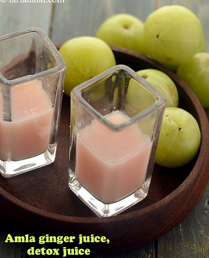 amla ginger juice, detox juice | healthy amla juice for weight loss | how to make amla juice at home | how much amla juice to drink daily |