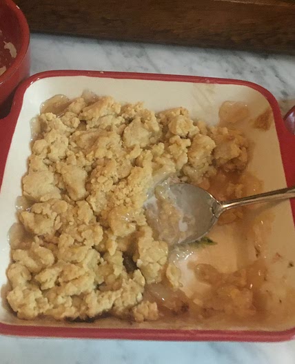 Easy Apple Crisp with Pie Filling