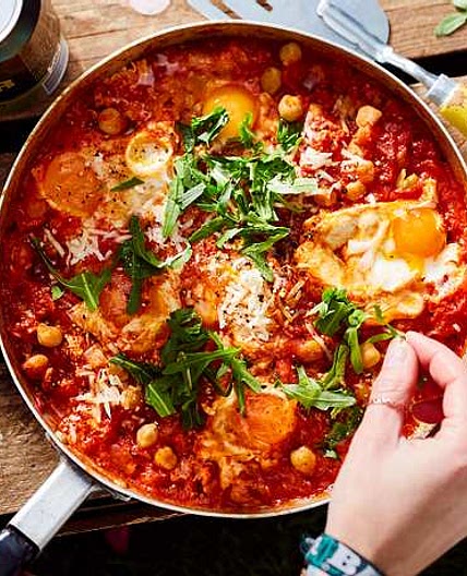 Shakshuka featuring Pils